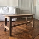 Un banc pour l'entrée de la maison