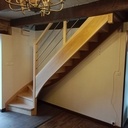 Escalier en frêne