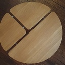 Table basse en chêne