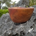 Petit bol en acajou d'Afrique