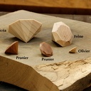 Des diamants en bois