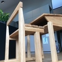 Bureau d'écolier vintage