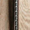 Couteau droit bois exotique