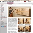 Un établi vertical pour les petits ateliers