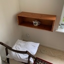 Bureau étagère pliable pour petit espace