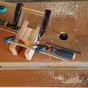 rabotage des supports des roulements à la défonceuse