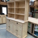 Petite bibliothèque en Carolina pine