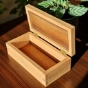 Une boite noyer et frêne