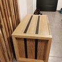 Meuble à chaussures et son miroir