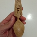 Petite cuillère en noyer