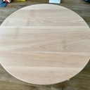 Table en basse ronde en hêtre