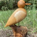 Mes premiers oiseaux au tour à bois