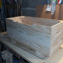 Coffre à jouet en palette