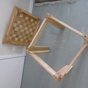 Table basse échiquier