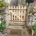 Portillon en châtaignier