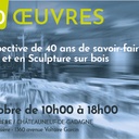 40 ans, 40 oeuvres : exposition d'oeuvre d'ébénisterie - ESEA