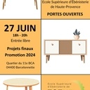 Portes ouvertes et exposition des projets finaux