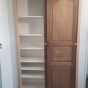 Cadre chêne pour portes coulissantes