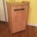 Étagère pour platine vinyle