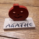 Porte-prénom Halloween