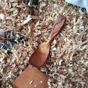 Cuillère en pommier de 30 ans