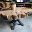 Table basse en Cyprès