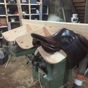 Porte selles en douglass