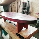 Table basse en sipo