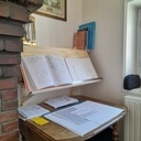 Combi étagère-pupitre