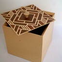 Boite et marqueterie