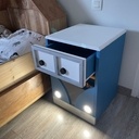 Table de nuit combi