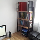 Étagère bois et métal