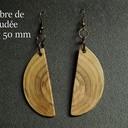 Boucles d'oreilles en arbre de Judée