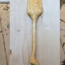 Cuillère tulipe en Saule