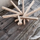 Toit Mandala ou toit réciproque