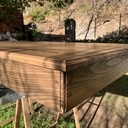 Estrade en châtaignier