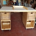 Esprit palette : Table à langer