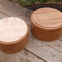 Boite en merisier et platane / peuplier