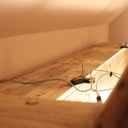 Tête de lit en bois de palette