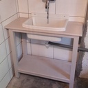 Support bac de lavage