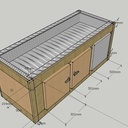 Jardinière d'intérieur