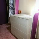 Etagère coffre pour Salle de bain