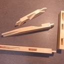 Etagère charpentée