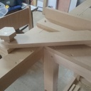 Table à defonceuse et scie circulaire