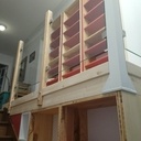 Agencement Mezzanine / bibliothèque