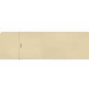 Coupe table saillante de la joue et du plateau du couvercle