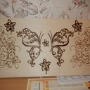 Les papions dans les fleurs