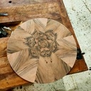 Un peu d'ébénisterie avec les stagiaires