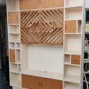 Agencement épicéa et chêne