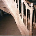 Escalier quartier tournant débillardé